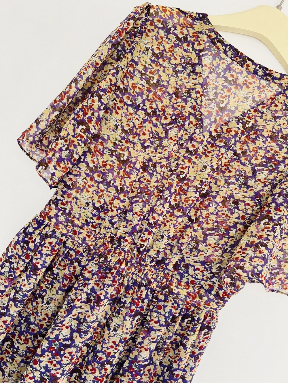 Ba&sh LARIOL short-sleeved dress - Picture 13 of 14